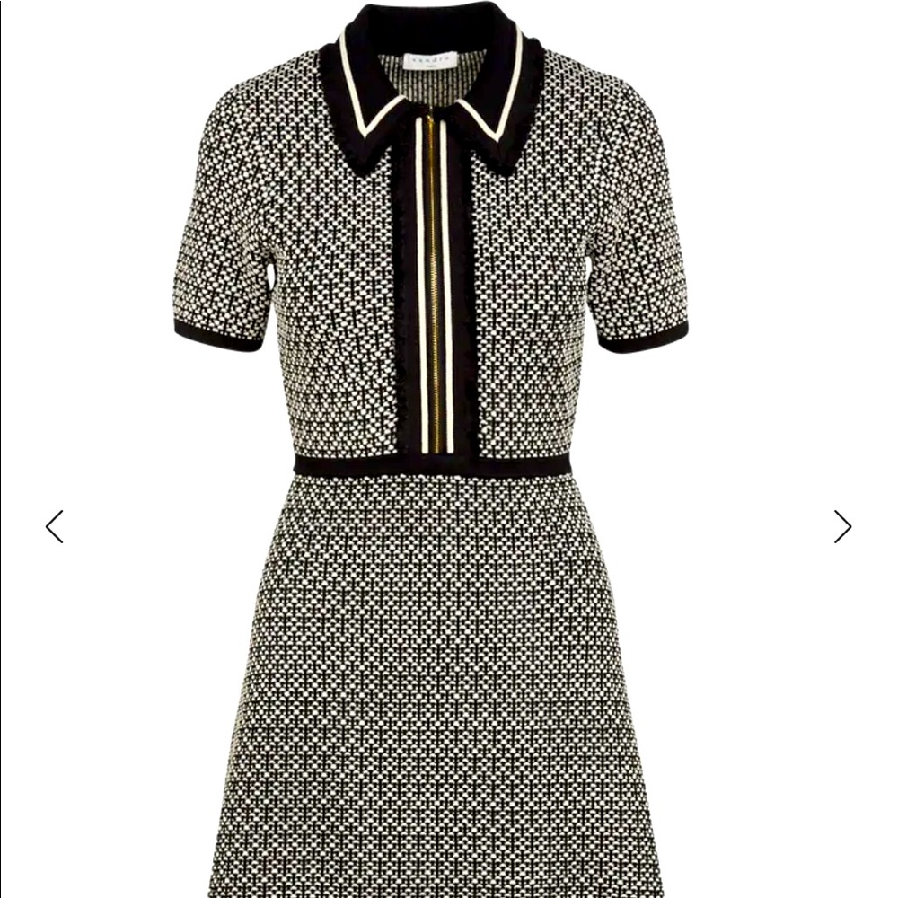 Sandro Paris Knit Polie Dress